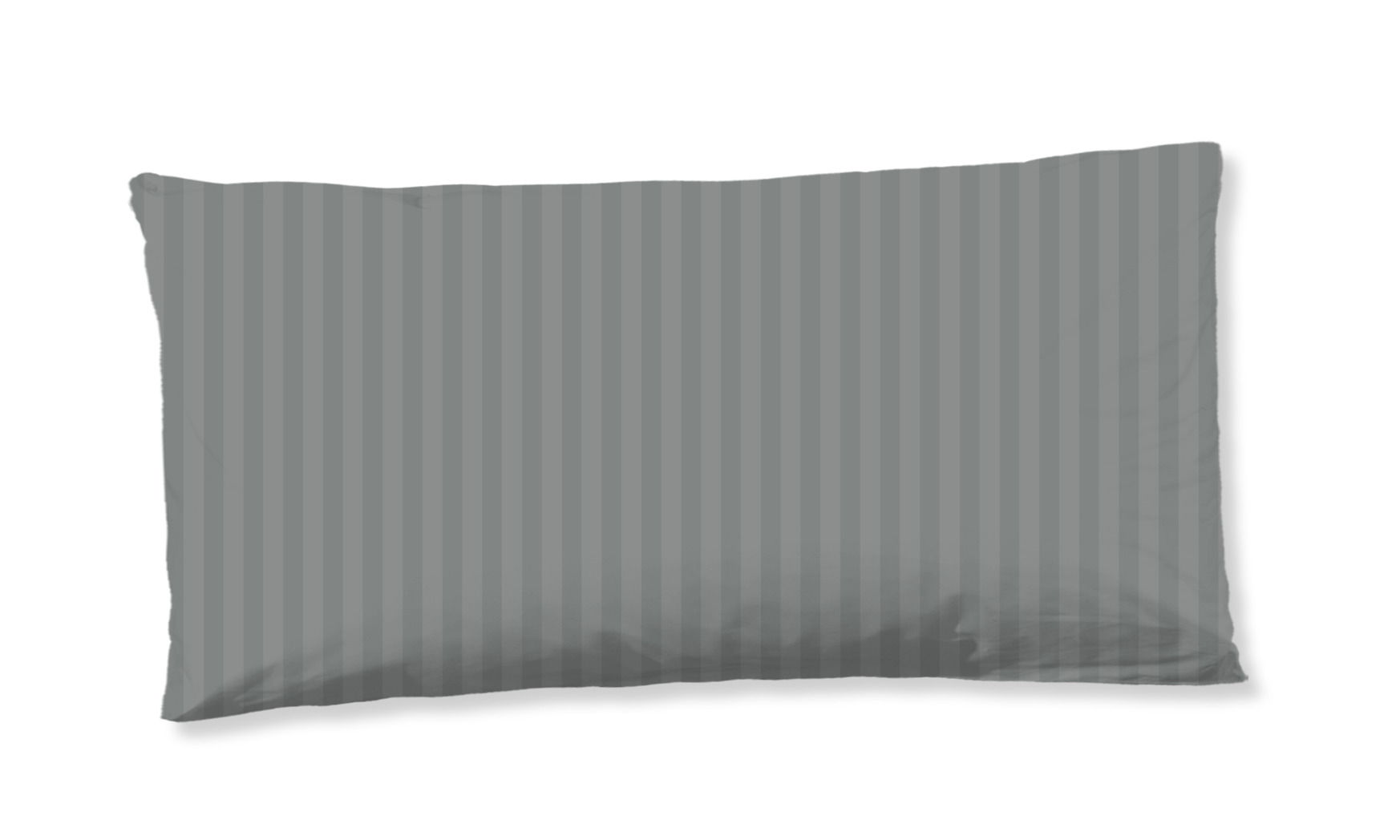 Descanso Kussensloop Katoen Satijn Hotel Sevilla - grey 40x80cm