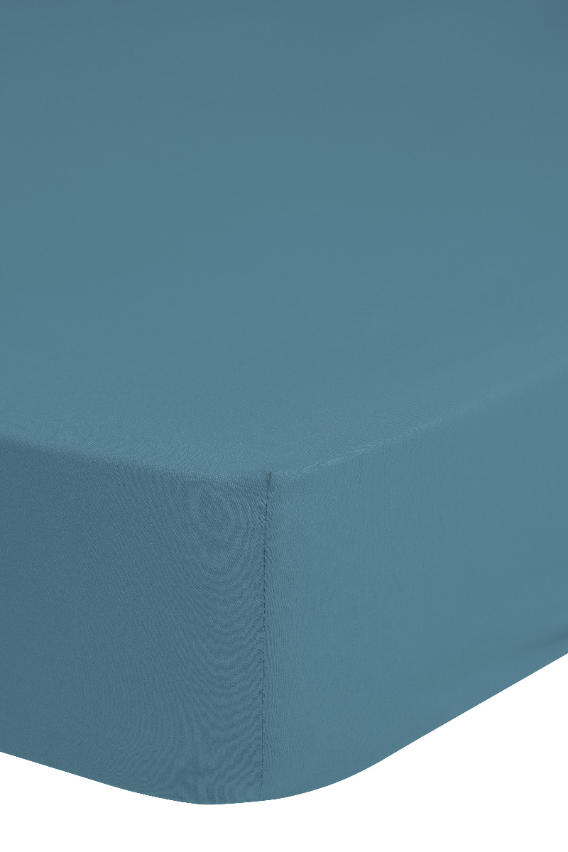 Good Morning Ledikant Baby Hoeslaken Katoen Renforcé - adria blue 70x140/150cm