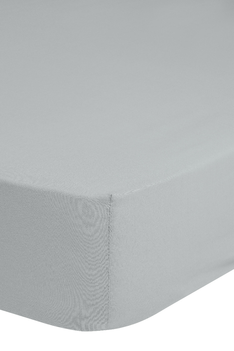 Good Morning Hoeslaken Katoen Renforcé 30cm Hoekhoogte - light grey