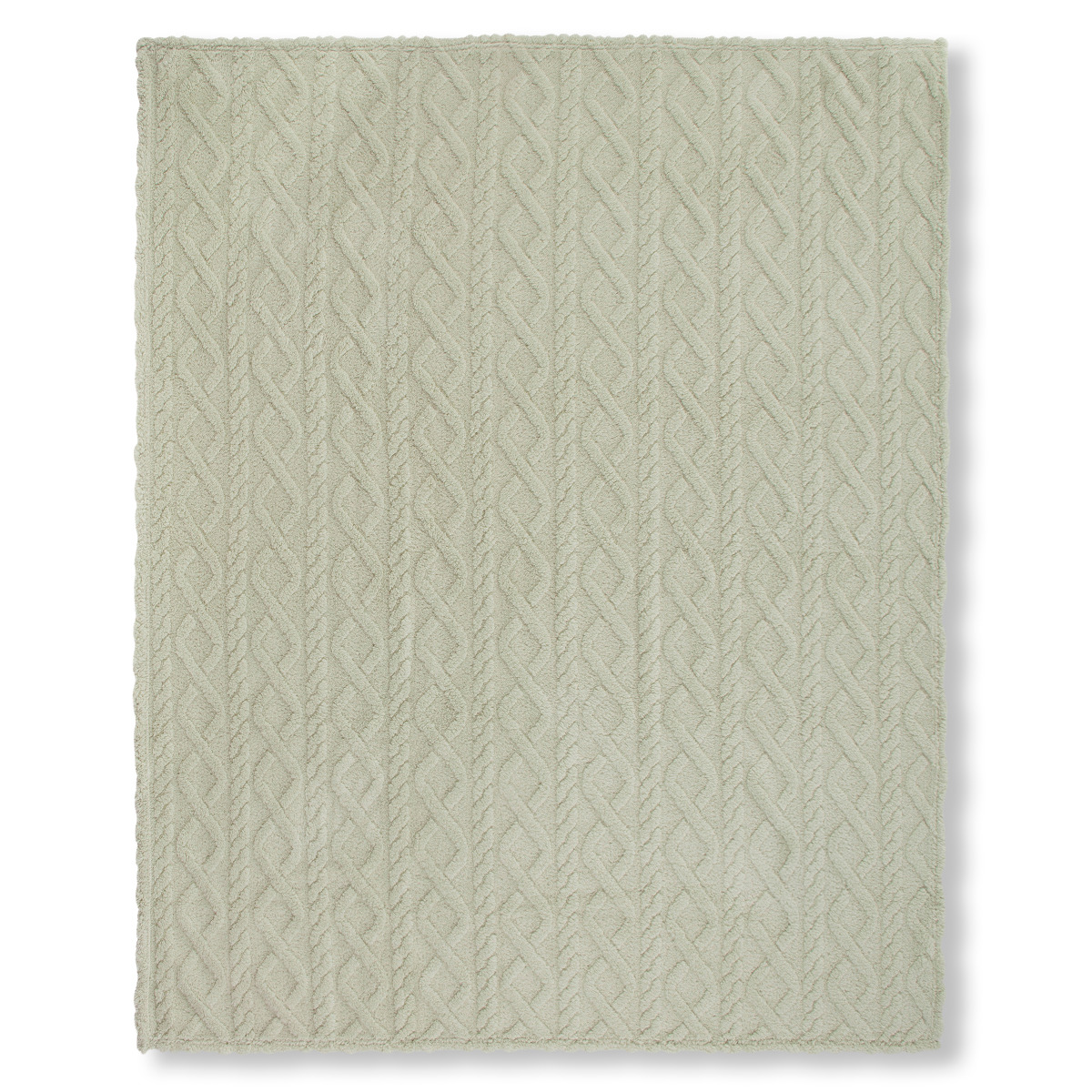 Descanso Teddy Jacquard Plaid - light sage