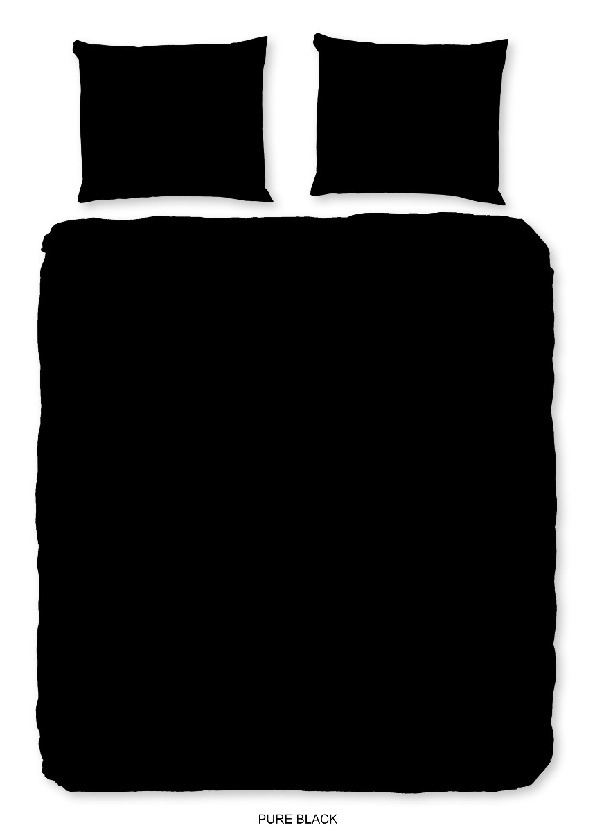 Pure Dekbedovertrek Micropercal Uni - black 240x200/220cm