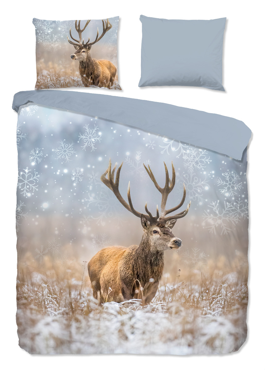 Good Morning Dekbedovertrek Flanel Jolly - multi