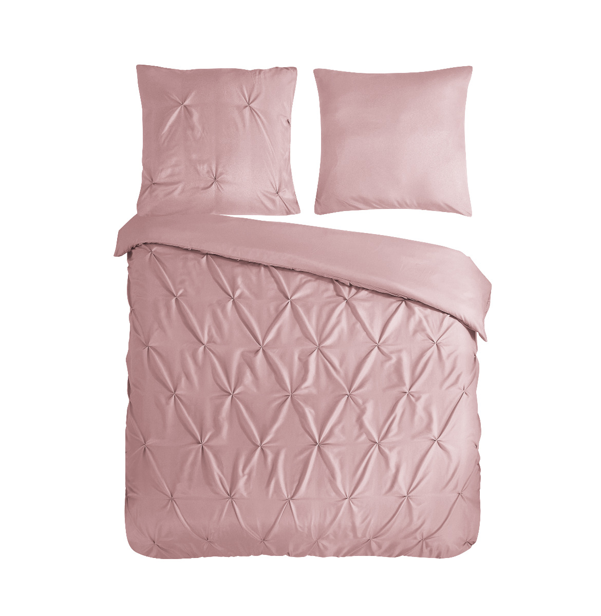 Pure Dekbedovertrek Micropercal Elegance - light pink 140x200/220cm