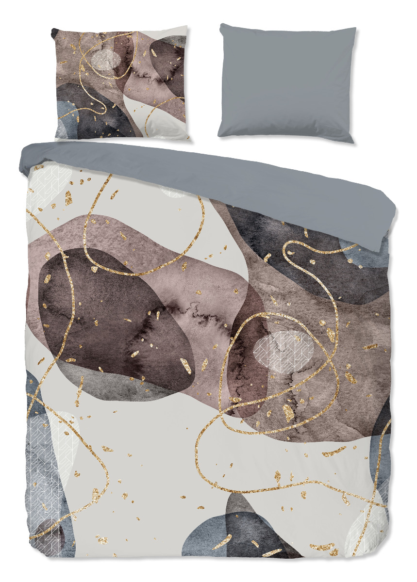 Good Morning Dekbedovertrek Katoen Renforcé Zayn - grey