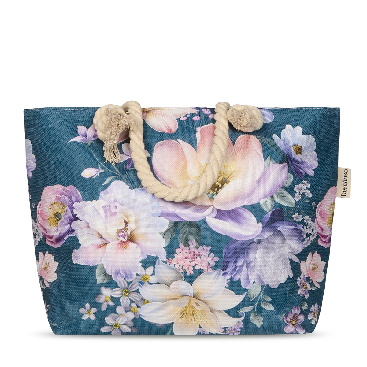 Descanso Strandtas Mirery - petrol 43x60cm