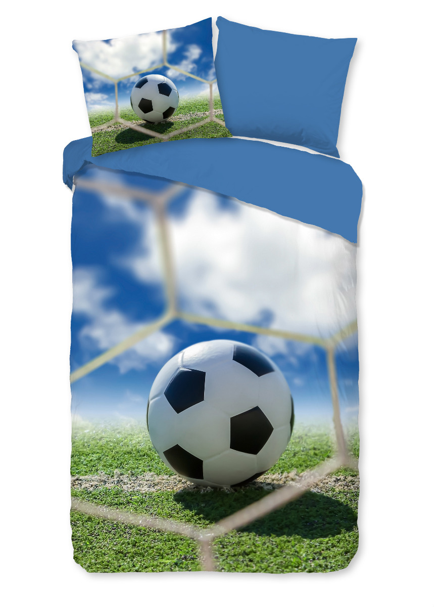 Good Morning Kinder Dekbedovertrek Katoen Renforcé Maurits - blue 140x200/220cm