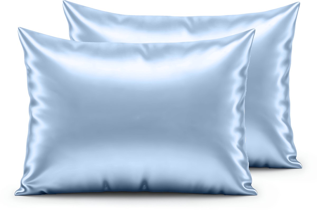 Beauty Skin Care Kapselsloop - baby blue 60x70cm - Set van 2