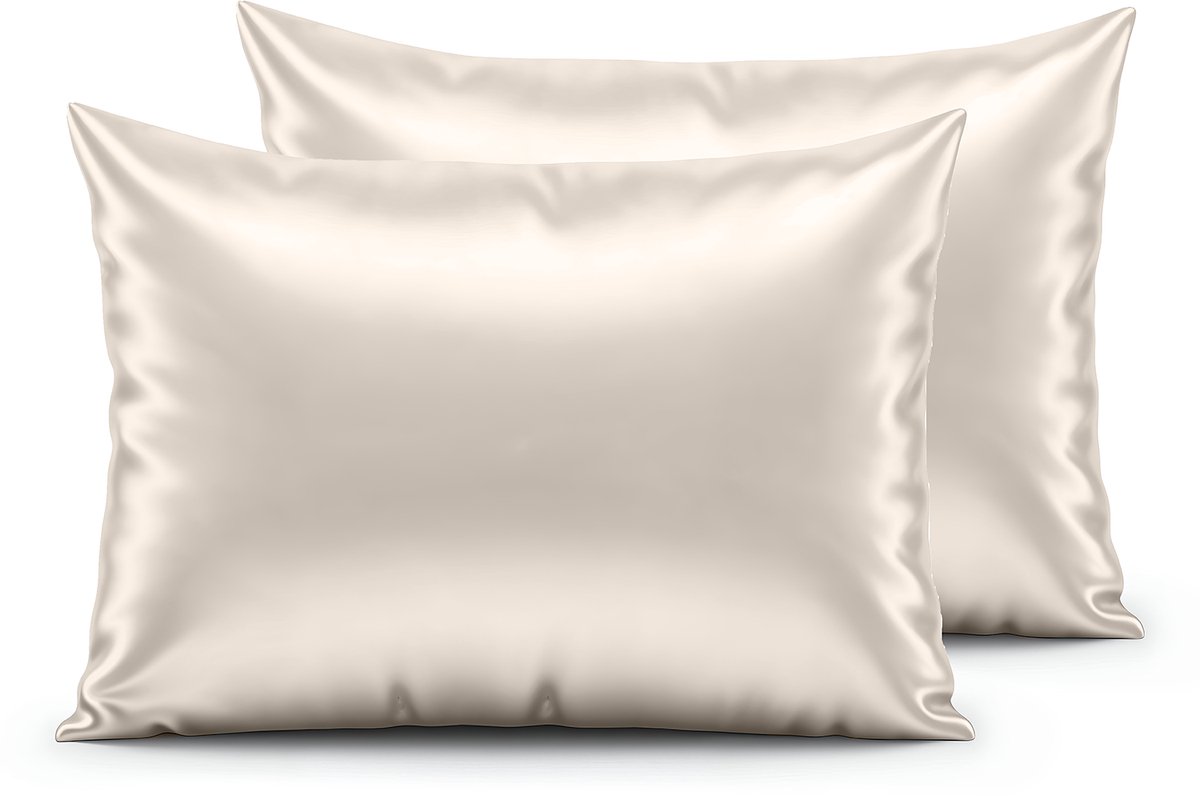 Beauty Skin Care Kapselsloop - champagne 60x70cm - Set van 2