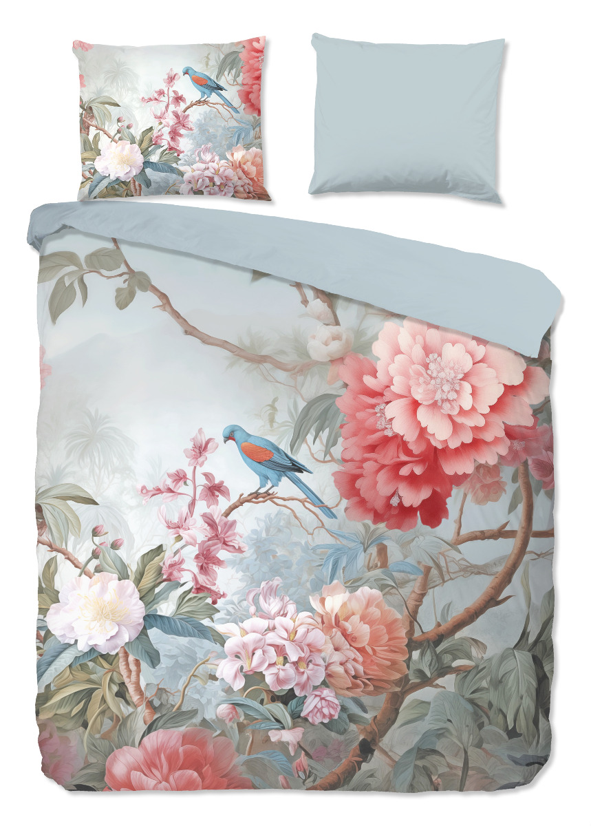 Good Morning Dekbedovertrek Katoen Renforcé Birdie - multi