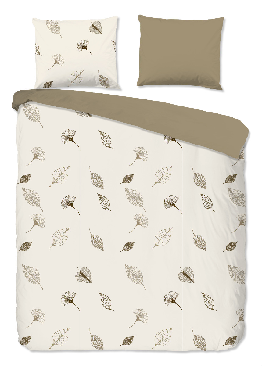 Good Morning Dekbedovertrek Katoen Renforcé Saar - ecru