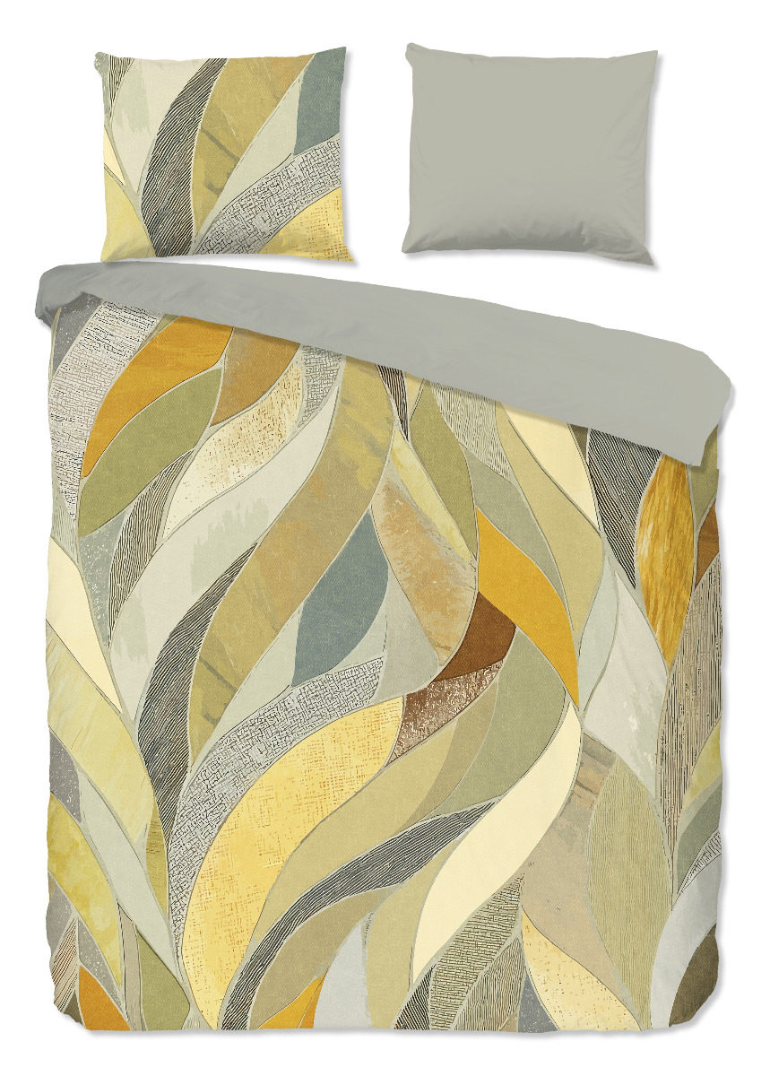 Good Morning Dekbedovertrek Katoen Renforcé Yellowstone - grey