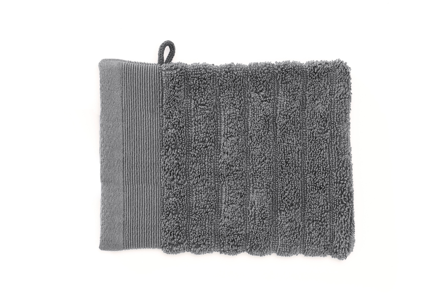 Heckett Lane Prestige Washandjes 16x21cm Set van 3 - classic anthracite