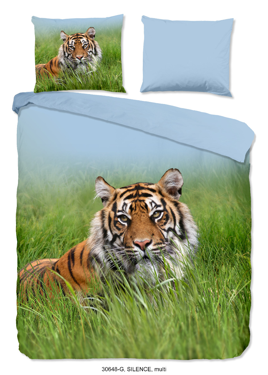 Good Morning Dekbedovertrek Katoen Renforcé Silence - multi