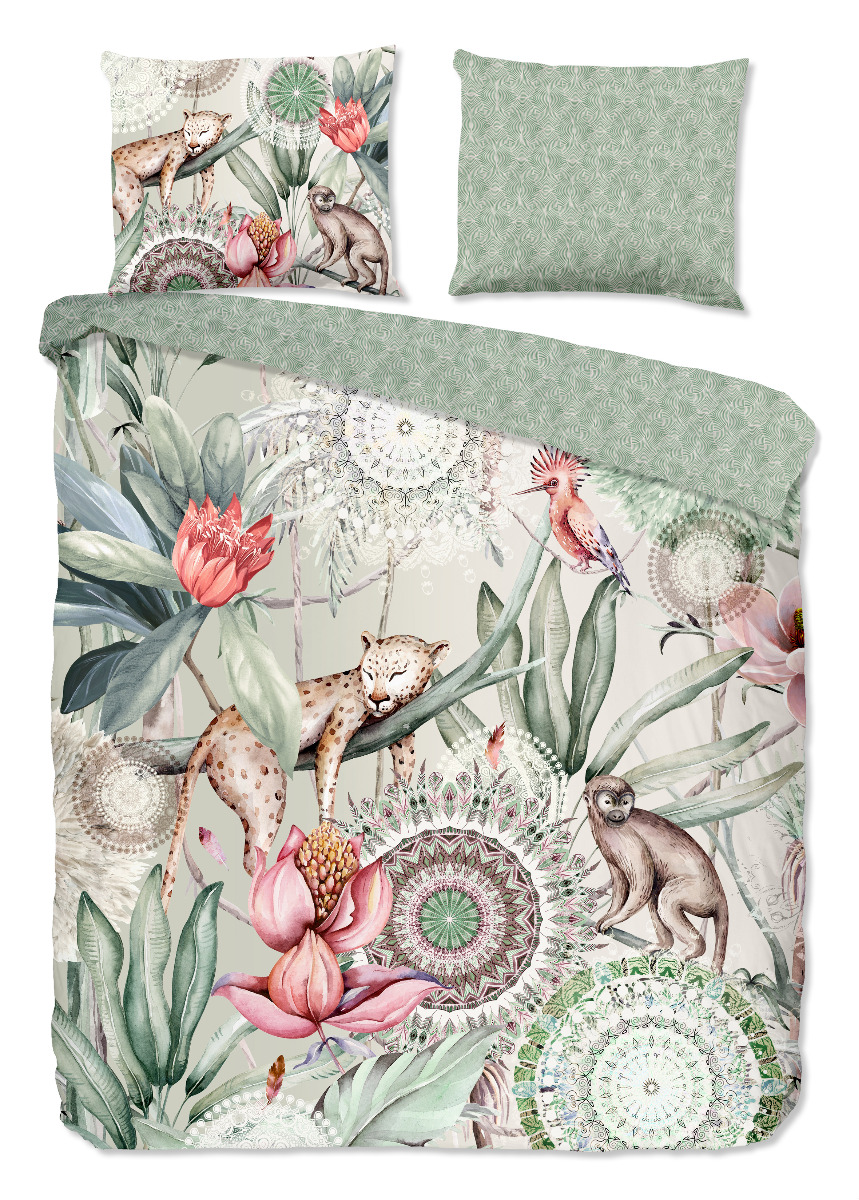 Hip Dekbedovertrek Katoen Satijn Wayan - multi