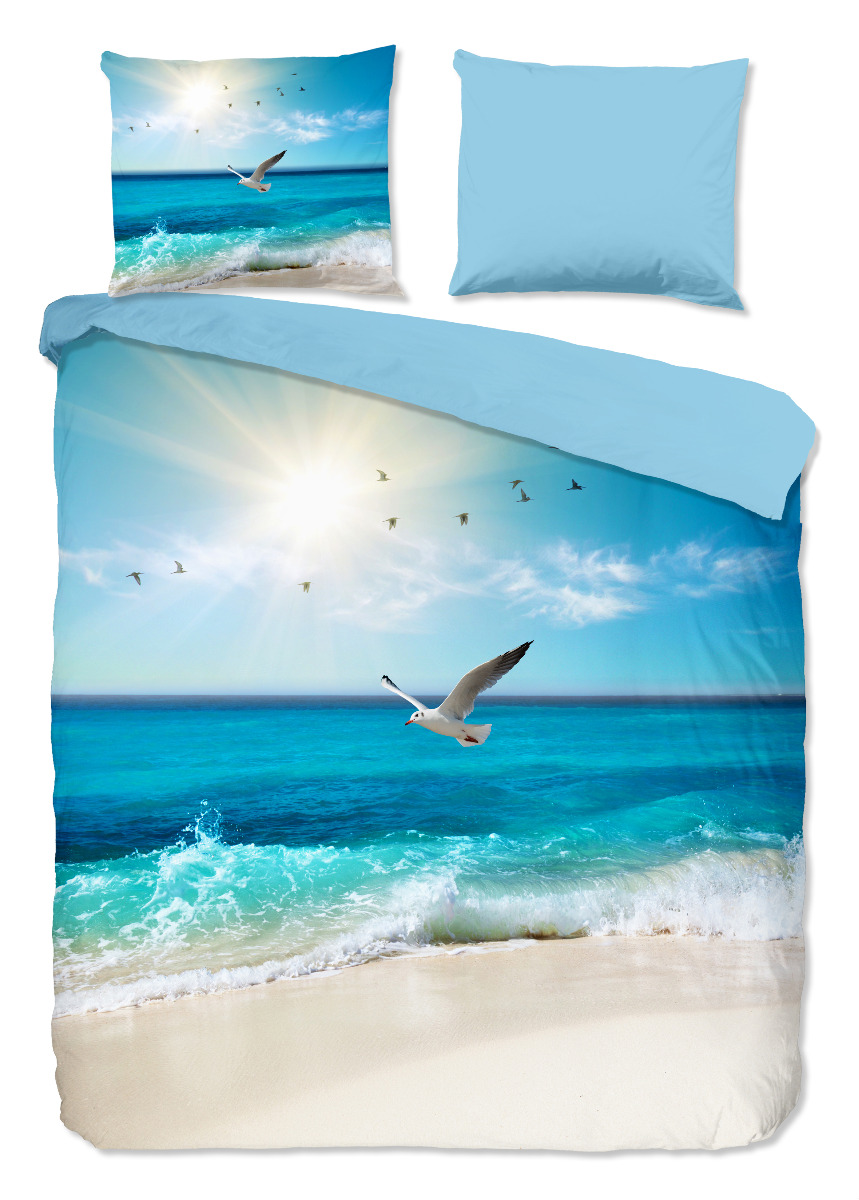 Good Morning Dekbedovertrek Katoen Renforcé Sealife - multi