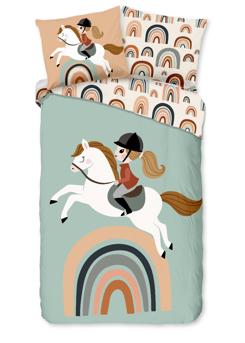 Good Morning Kinder Dekbedovertrek Katoen Renforcé Destin - multi 140x200/220cm