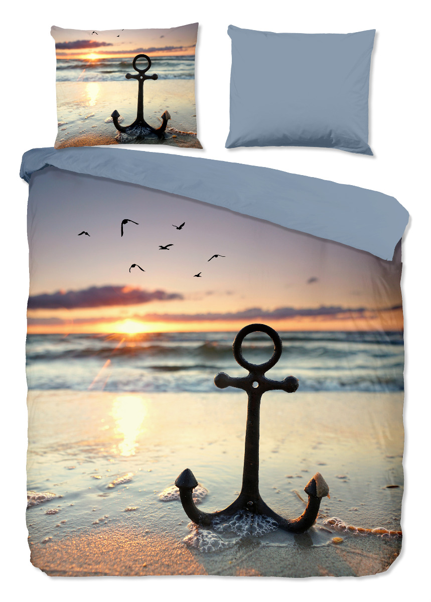 Good Morning Dekbedovertrek Katoen Renforcé Mar - multi