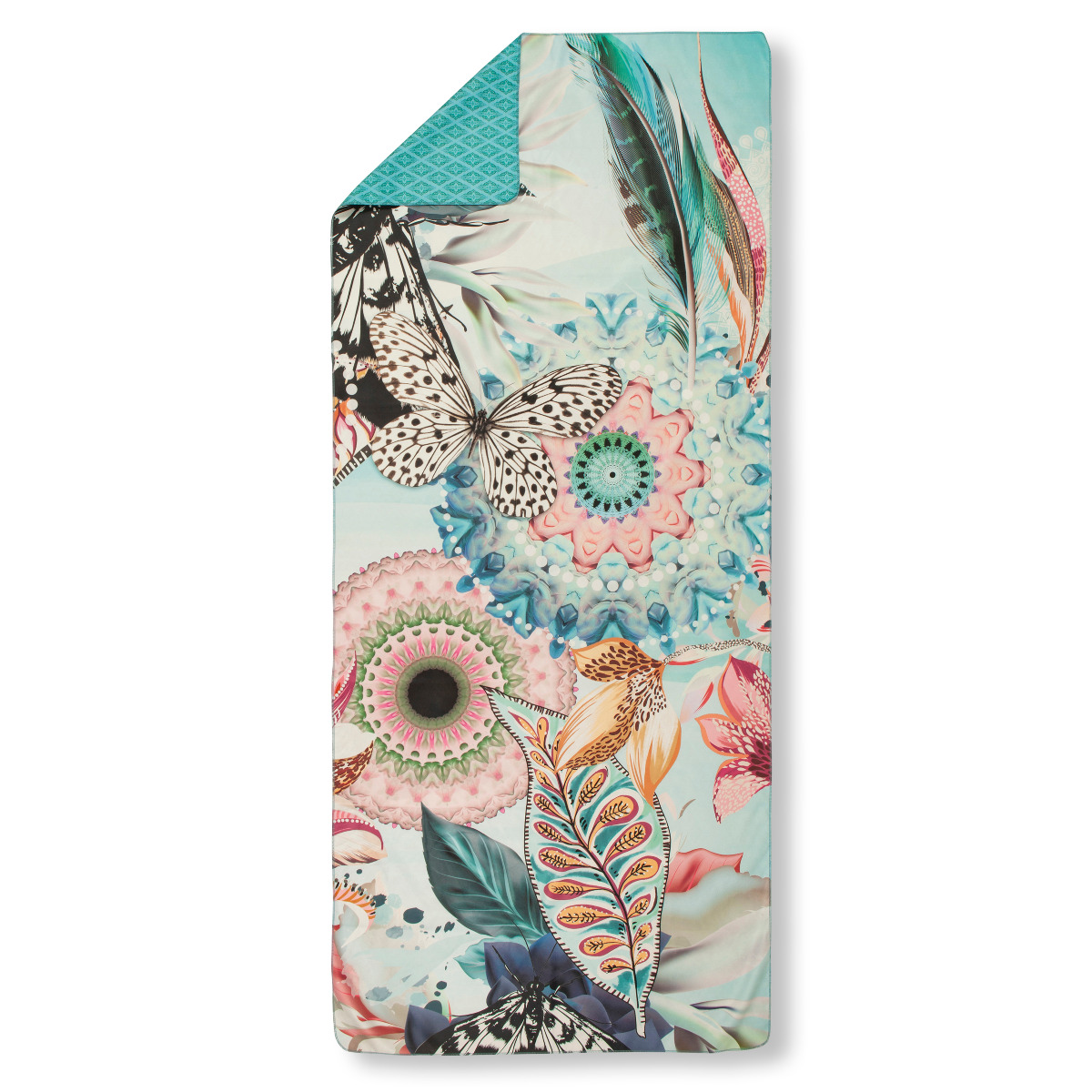 HIP Reishanddoek Microvezel Maximilian 75x180cm - aqua