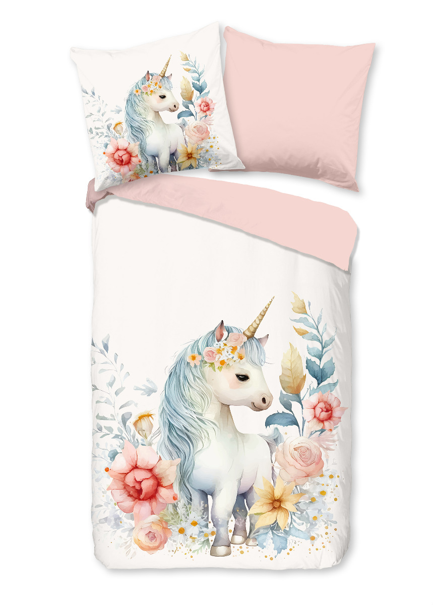 Pure Kinder Dekbedovertrek Microvezel Unidream - ecru 140x200/220cm