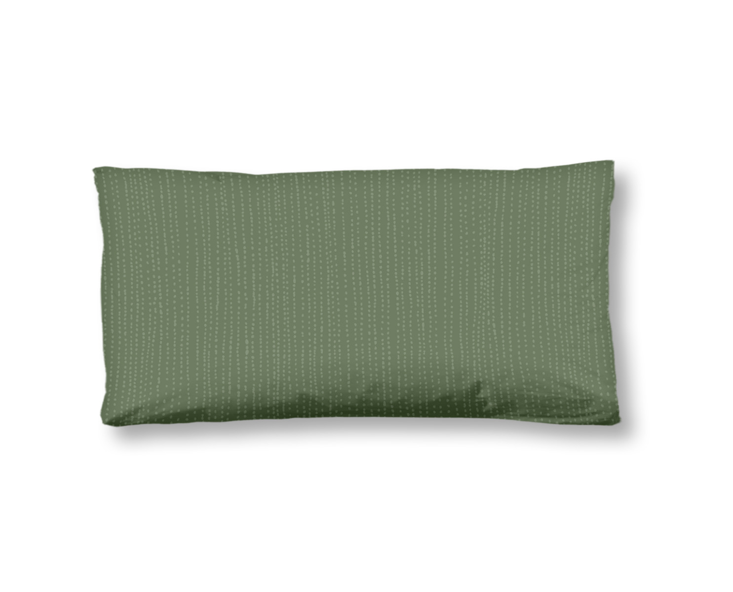 HIP Kussensloop Katoen Satijn Sagadar - green 40x80cm