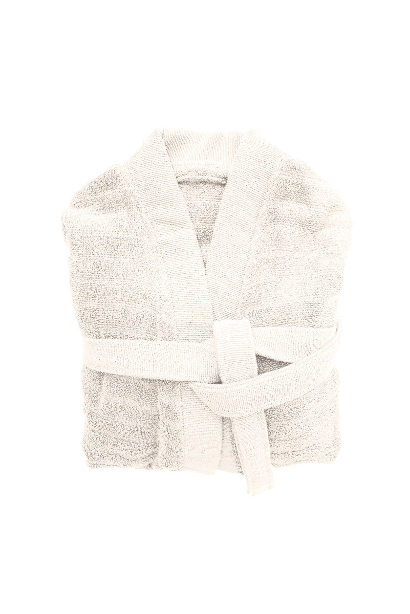 Heckett Lane Prestige Badjas Katoen - off white