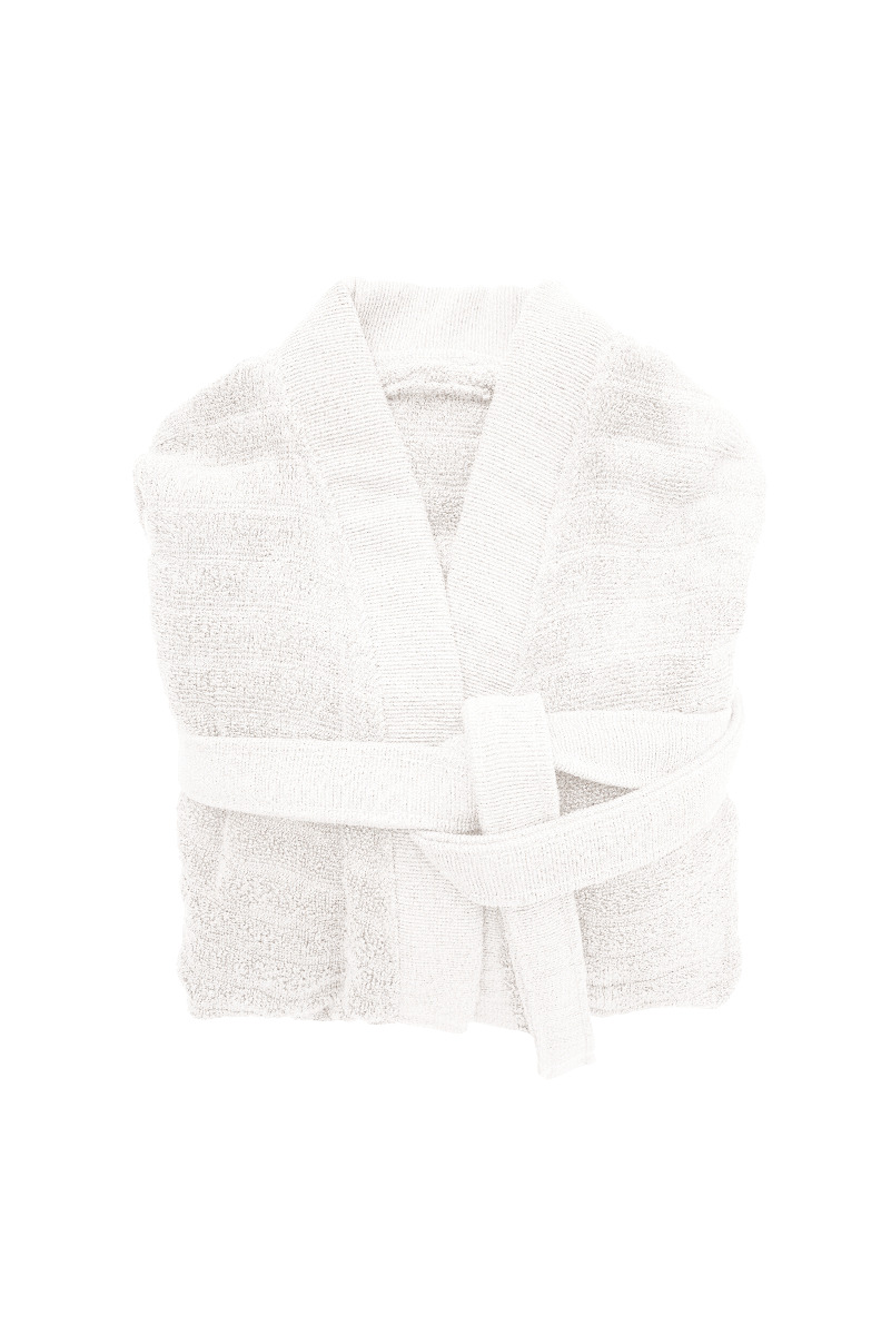 Heckett Lane Prestige Badjas Katoen - white