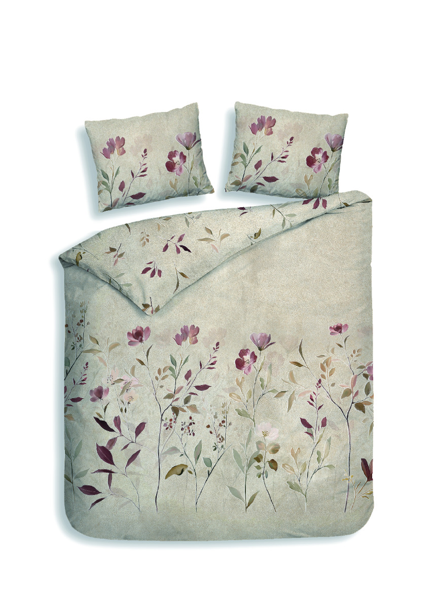 Heckett&#x20;Lane&#x20;Dekbedovertrek&#x20;Katoen&#x20;Satijn&#x20;Caterina&#x20;-&#x20;natural