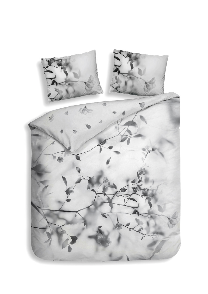 Heckett&#x20;Lane&#x20;Dekbedovertrek&#x20;Katoen&#x20;Satijn&#x20;Berta&#x20;-&#x20;dove&#x20;grey