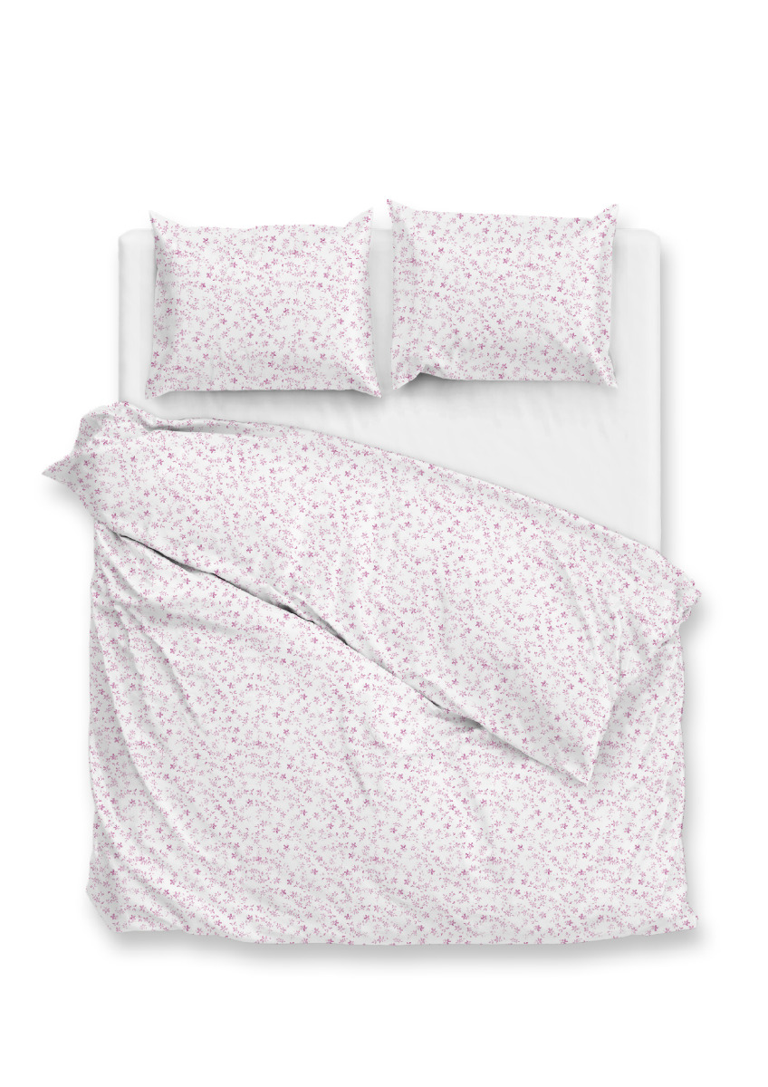 Zo Home Dekbedovertrek Microvezel Ludovico - pink