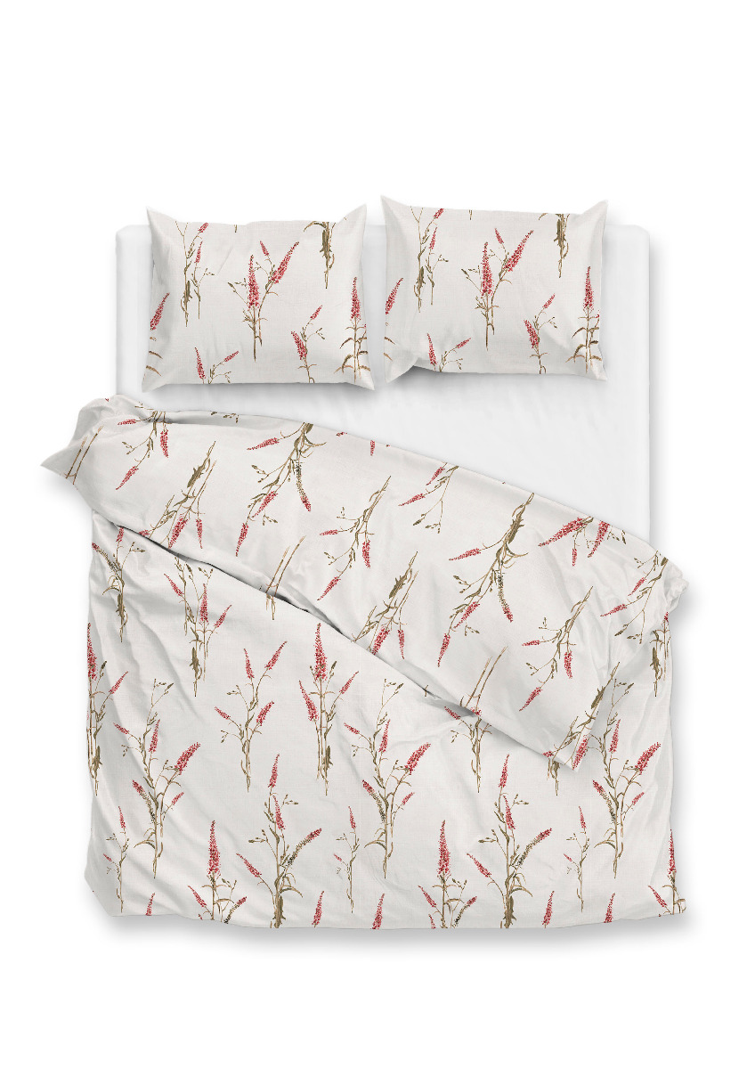 Zo Home Dekbedovertrek Flanel Elodie - natural