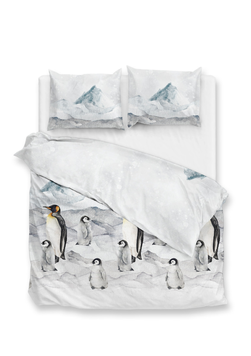 Zo Home Dekbedovertrek Flanel Frostine - multi