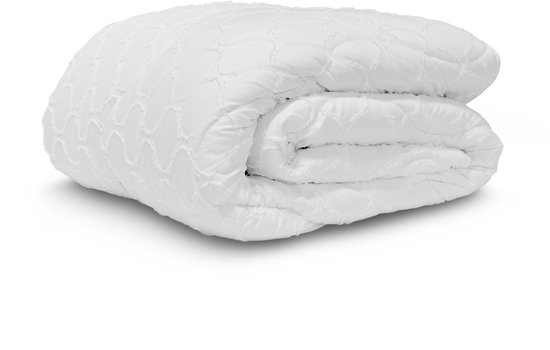 Zydante Swisstech Eazy Dekbed Zonder Overtrek Microvezel Tufted Curve - white 200x200