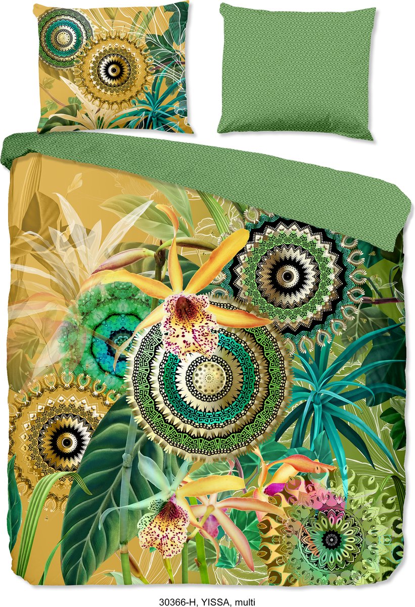 Hip&#x20;Dekbedovertrek&#x20;Katoen&#x20;Satijn&#x20;Yissa&#x20;-&#x20;multi