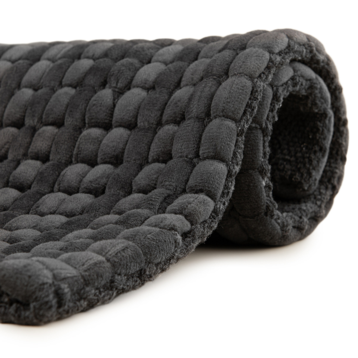 Heckett Lane Badmatten Set Vellutato - dark grey