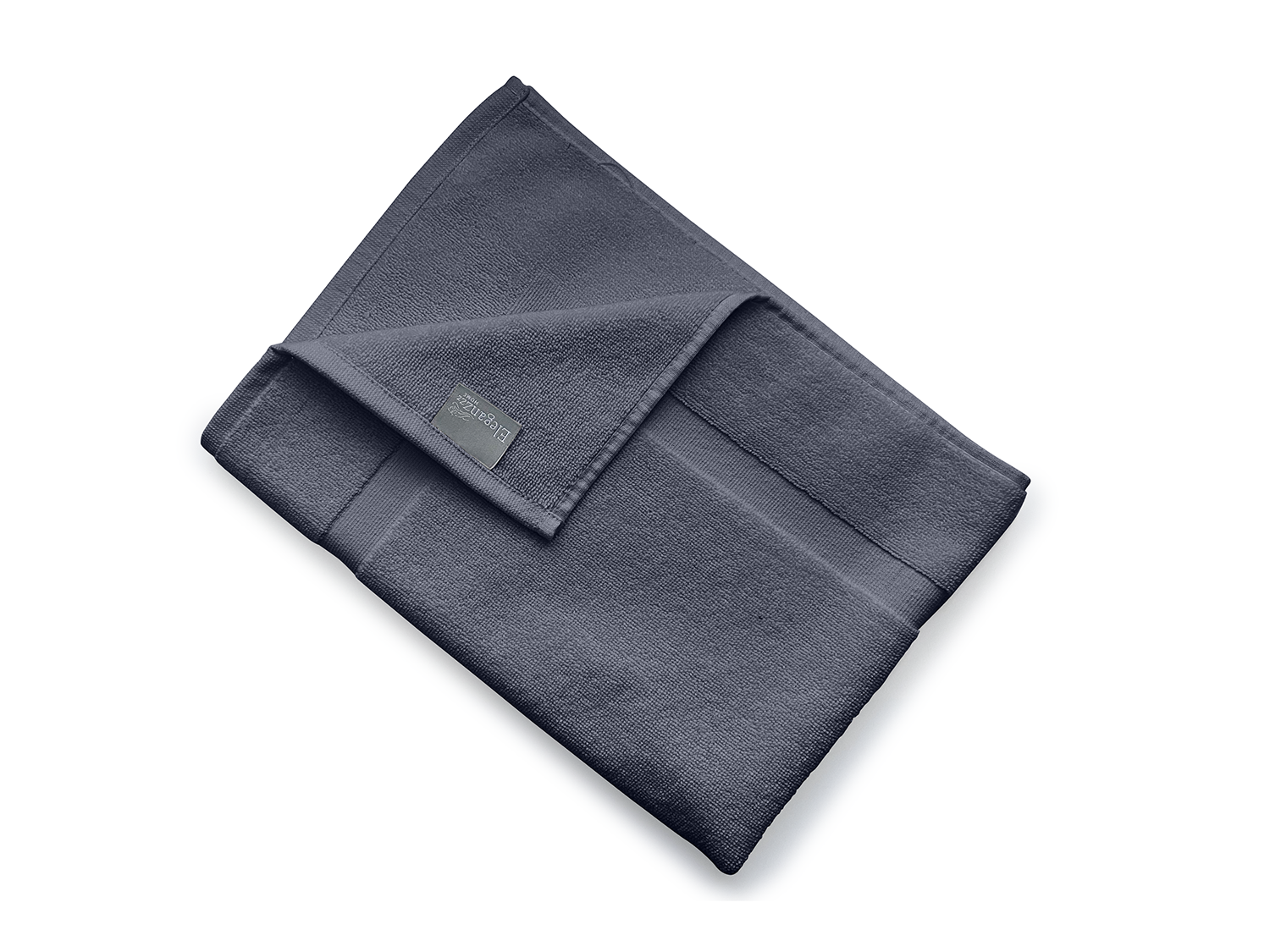 Eleganzzz Badstof Badmat 100% Katoen 50x70cm - dark grey