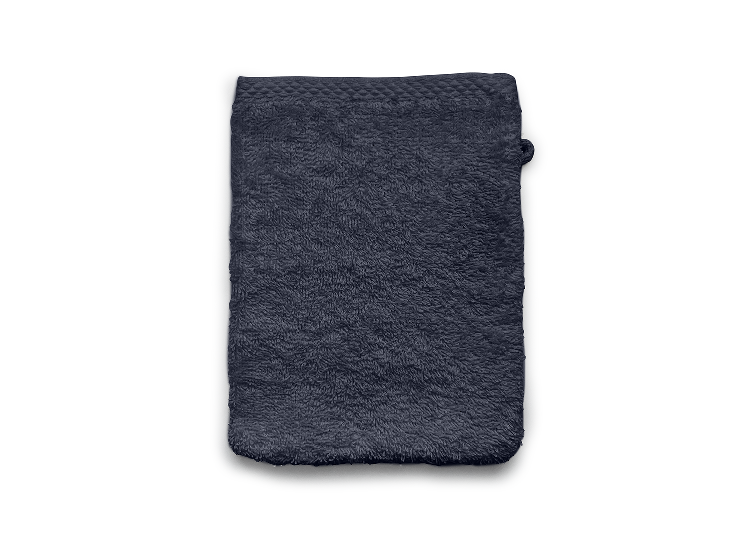 Eleganzzz Badstof Washand 100% Katoen 16x21cm - dark grey - set van 12