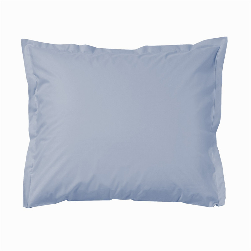 Cinderella Kussensloop Sunday Hotelsluiting Katoen Satijn met Volant - soft blue 60x70cm