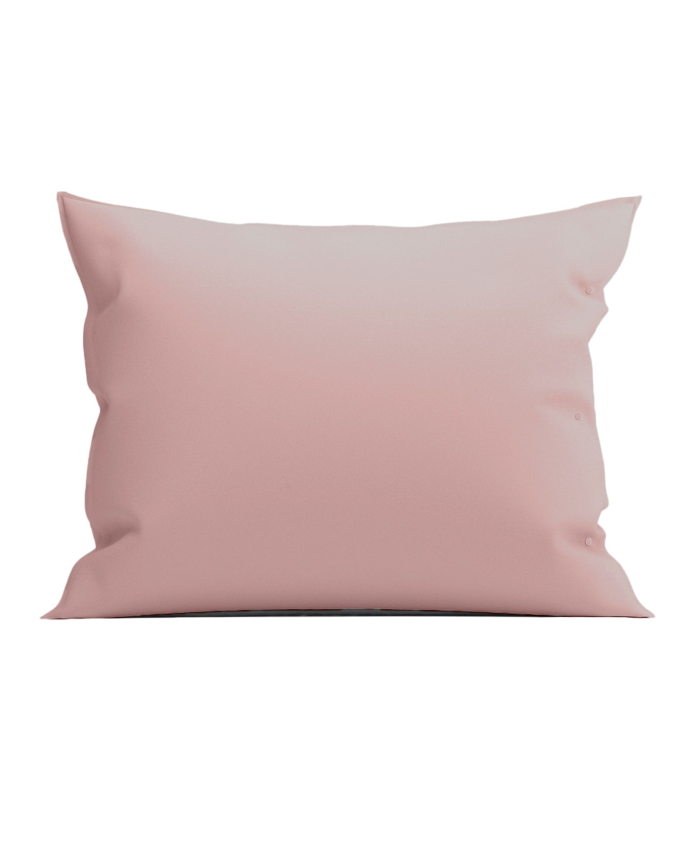 Yellow Suite Mumbai Kussensloop Katoen Perkal - haze coral 60x70cm