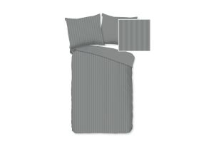 Descanso Baby Dekbedovertrek Katoen Satijn Hotel Sevilla - grey 100x135cm