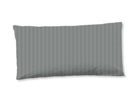 Descanso Kussensloop Katoen Satijn Hotel Sevilla - grey 40x80cm