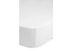 Good Morning Ledikant Baby Hoeslaken Jersey Stretch - white 70x140/150cm