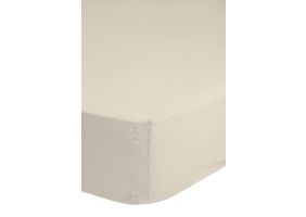 Good Morning Hoeslaken Jersey Katoen Stretch 30cm Hoge Hoek - ecru