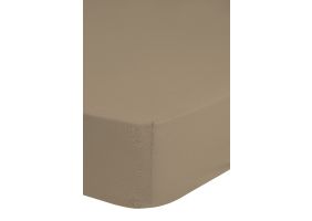 Good Morning Hoeslaken Jersey Katoen Stretch 30cm Hoge Hoek - sand