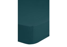 Good Morning Hoeslaken Jersey Katoen Stretch 30cm Hoge Hoek - petrol