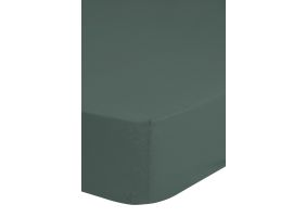 Good Morning Ledikant Baby Hoeslaken Katoen Renforcé - olive green 70x140/150cm
