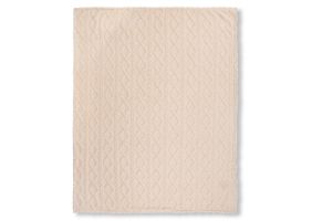 Descanso Teddy Jacquard Plaid - ecru