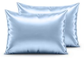 Beauty Skin Care Kapselsloop - baby blue 60x70cm - Set van 2