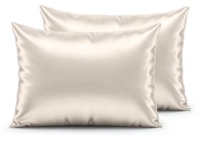 Beauty Skin Care Kapselsloop - champagne 60x70cm - Set van 2