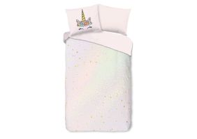 Pure Kinder Dekbedovertrek Microvezel Mandy - pink 140x200/220cm