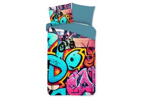 Good Morning Kinder Dekbedovertrek Katoen Renforcé Charlie - multi 140x200/220cm